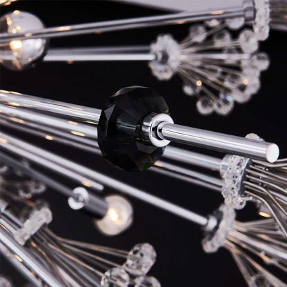 Constellation Colorata Chandelier in Detail.