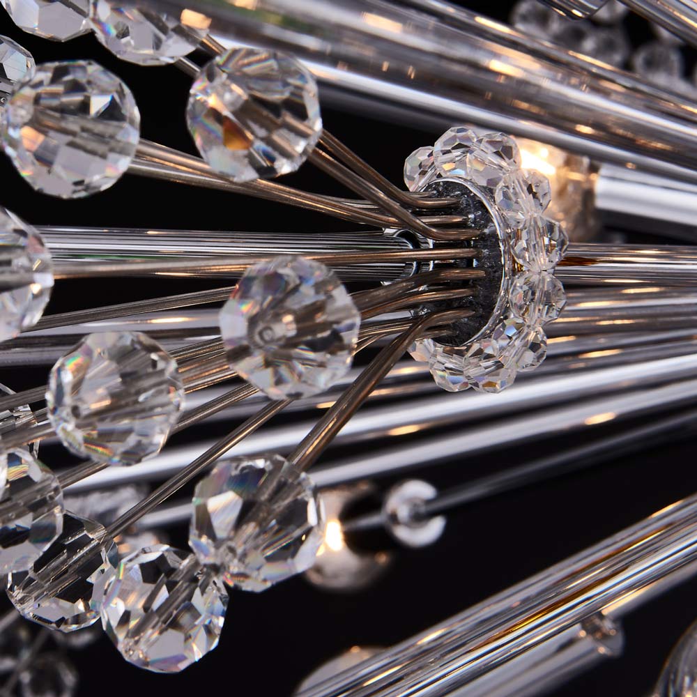 Constellation Colorata Chandelier in Detail.