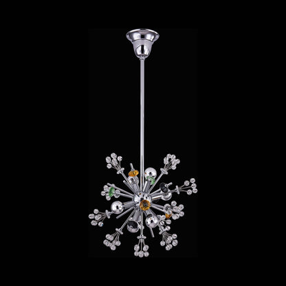 Constellation Colorata Pendant Light in Chrome (13-Inch).