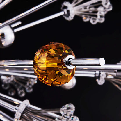 Constellation Colorata Tiered Chandelier in Detail.