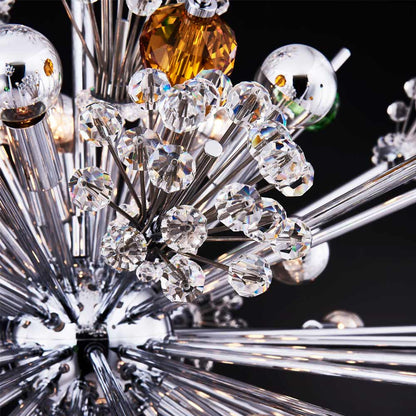 Constellation Colorata Tiered Chandelier in Detail.