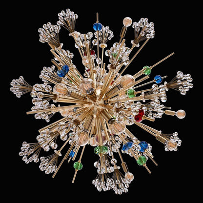 Constellation Colorata Tiered Chandelier in Detail.