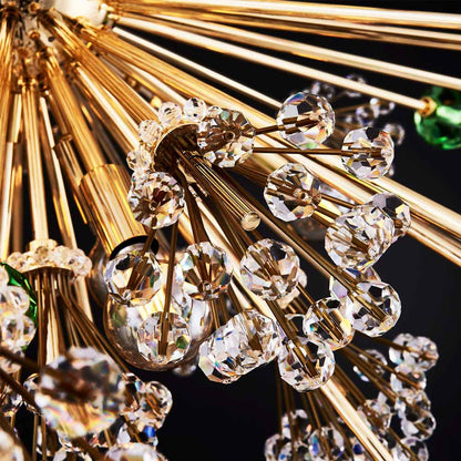 Constellation Colorata Tiered Chandelier in Detail.