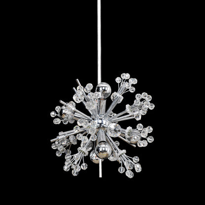 Constellation Pendant Light in Chrome (6-Light).
