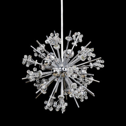 Constellation Pendant Light in Chrome (10-Light).