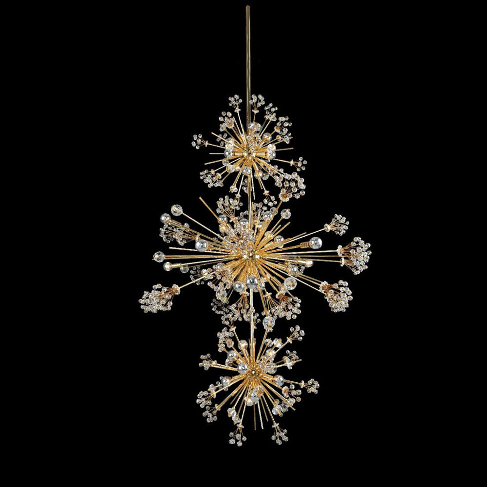 Constellation Tiered Chandelier in Detail.