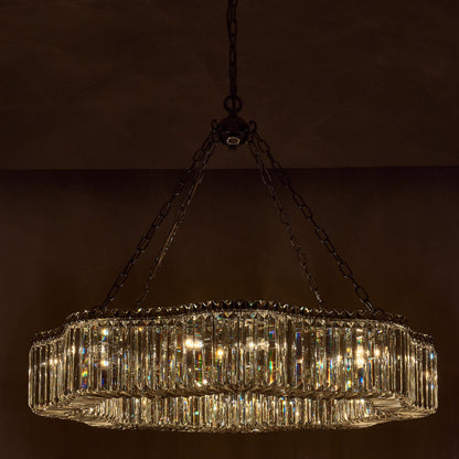 Corda Chandelier in Detail.