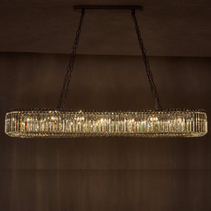 Corda Linear Pendant Light in Detail.
