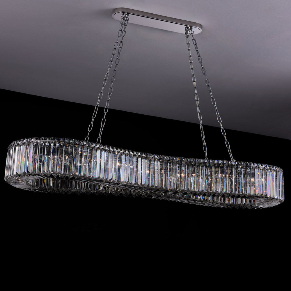 Corda Linear Pendant Light in Detail.