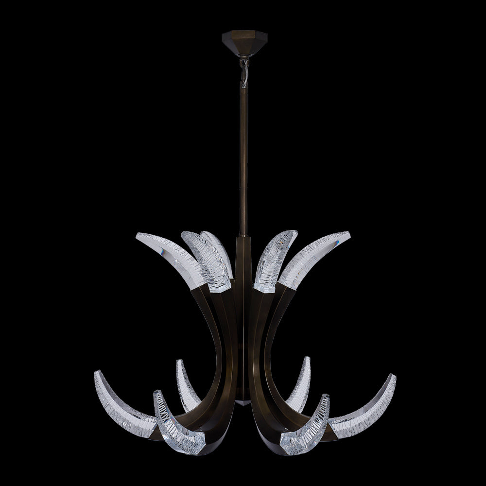 Corna LED Chandelier in Detail.
