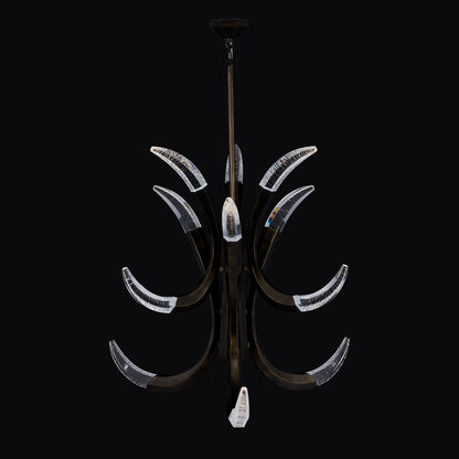 Corna LED Chandelier in Detail.