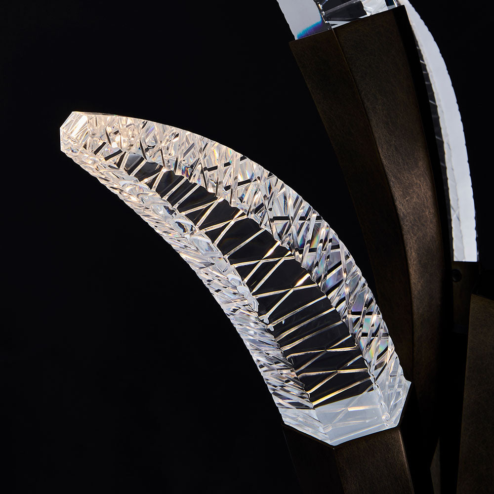 Corna LED Chandelier in Detail.