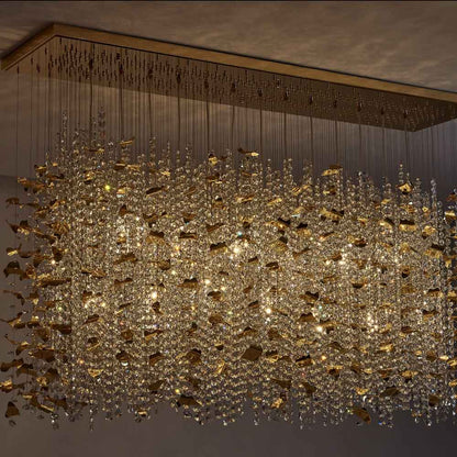 Custom Linear Pendant Light in Detail.