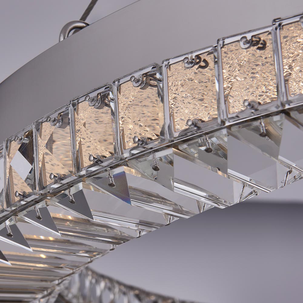 Dama LED Chandelier in Detail.