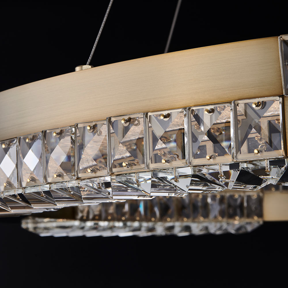 Dama LED Chandelier in Detail.