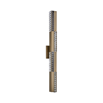 Dama LED Wall Light in Winter Brass.
