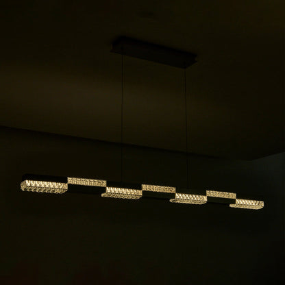 Dama Linear LED Pendant Light in Detail.