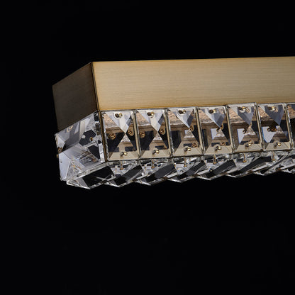 Dama Linear LED Pendant Light in Detail.