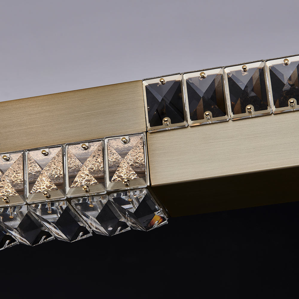 Dama Linear LED Pendant Light in Detail.