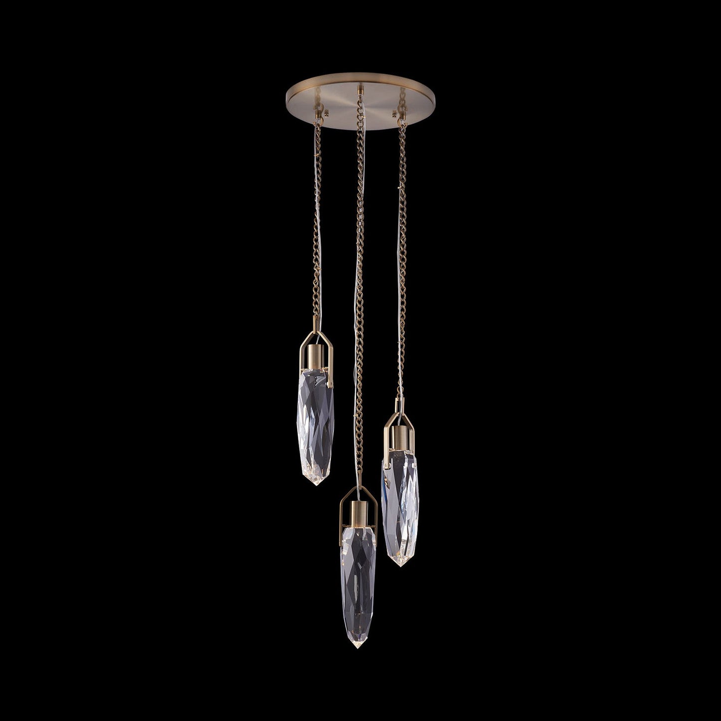 Diamante Multi Light LED Pendant Light (3-Light).