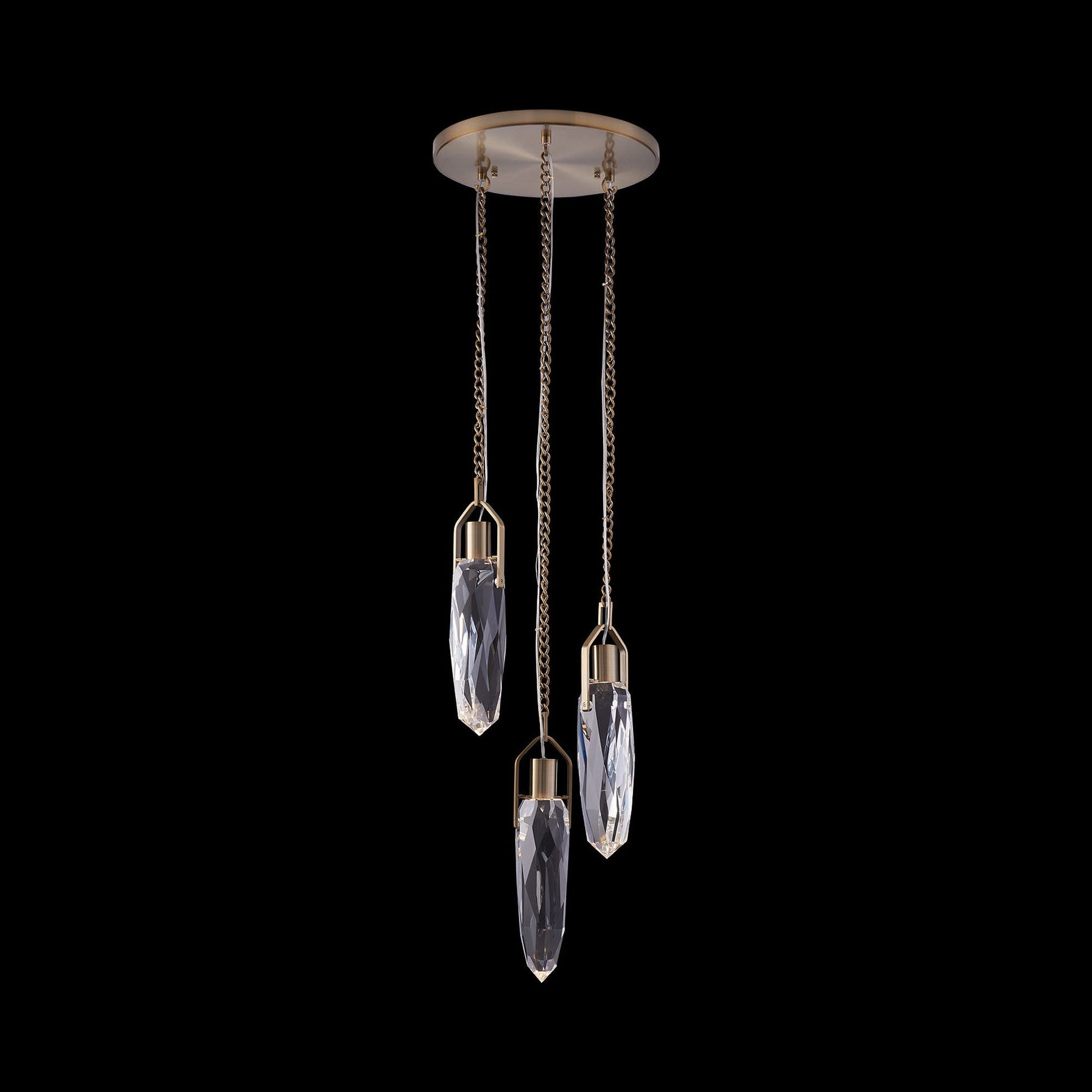 Diamante Multi Light LED Pendant Light (3-Light).
