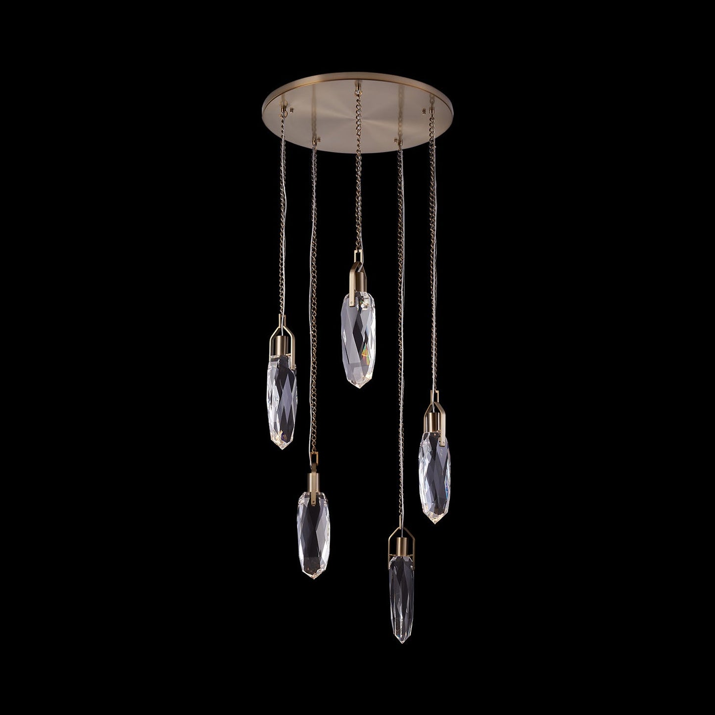 Diamante Multi Light LED Pendant Light (5-Light).