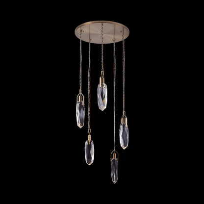 Diamante Multi Light LED Pendant Light (5-Light).