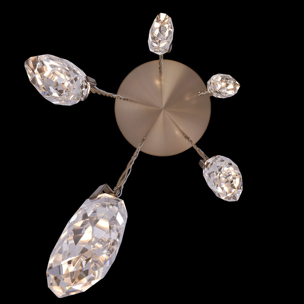 Diamante Multi Light LED Pendant Light in Detail.