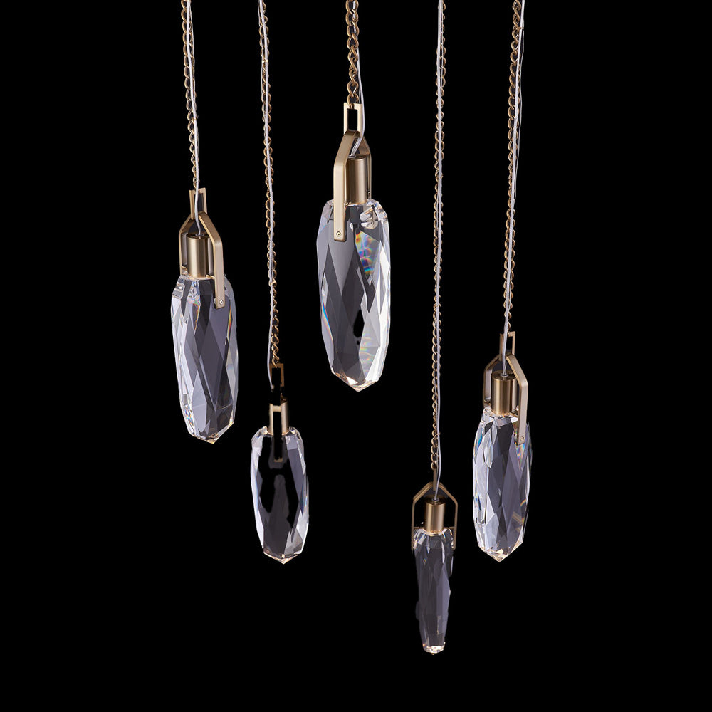 Diamante Multi Light LED Pendant Light in Detail.