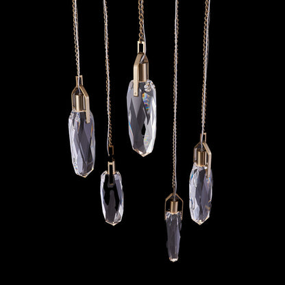Diamante Multi Light LED Pendant Light in Detail.