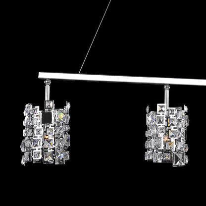Dolo Linear Pendant Light in Detail.