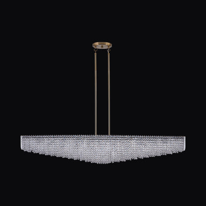 Durant Pendant Light in Winter Brass.