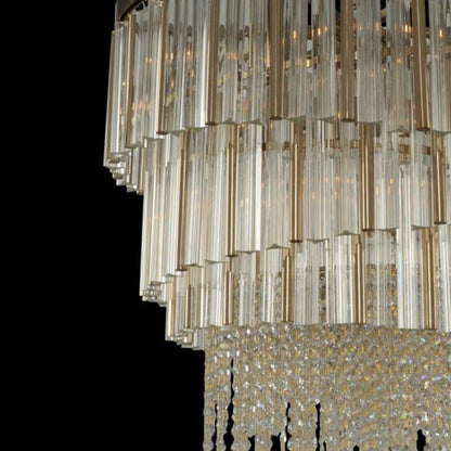 Espirali Chandelier in Detail.