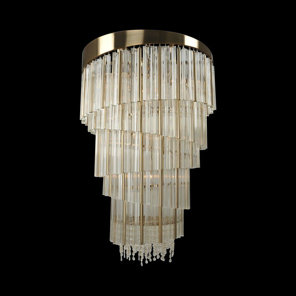 Espirali Foyer Chandelier.