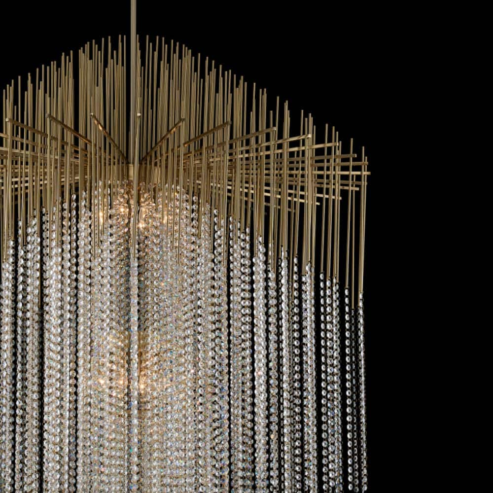 Estrella Chandelier in Detail.