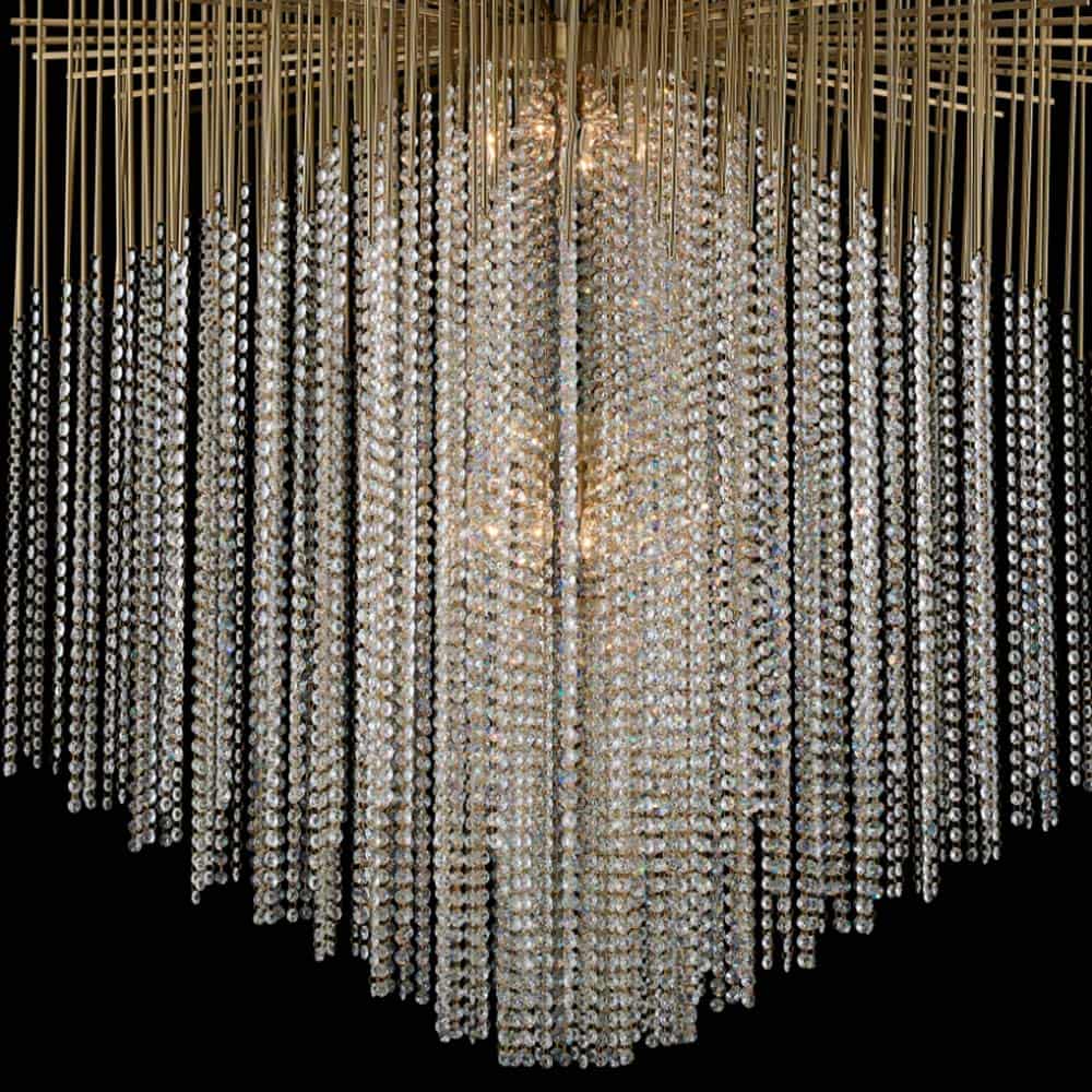 Estrella Chandelier in Detail.