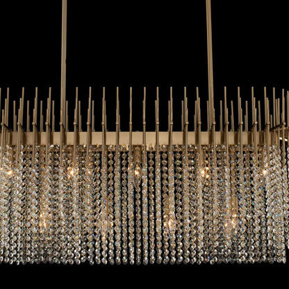 Estrella Linear Pendant Light in Detail.