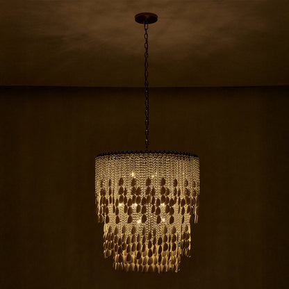 Farfalle Chandelier in Detail.