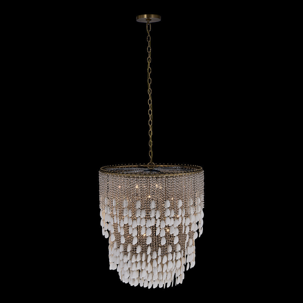 Farfalle Chandelier in Detail.