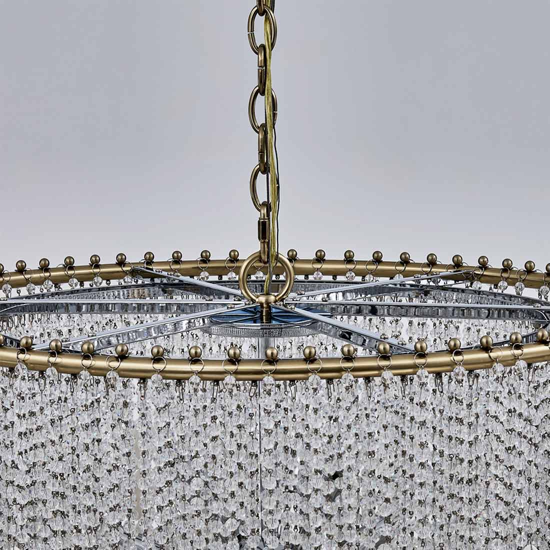 Farfalle Chandelier in Detail.