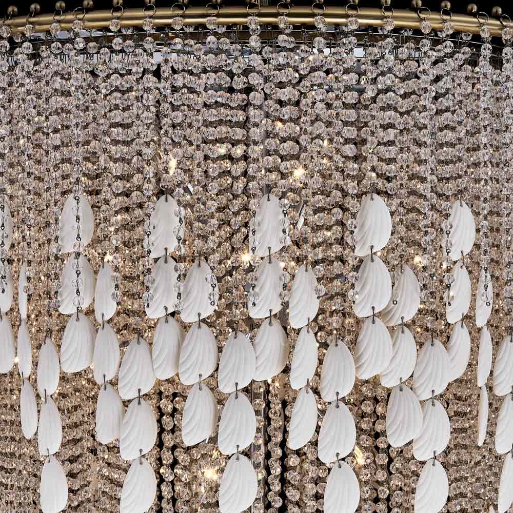 Farfalle Chandelier in Detail.