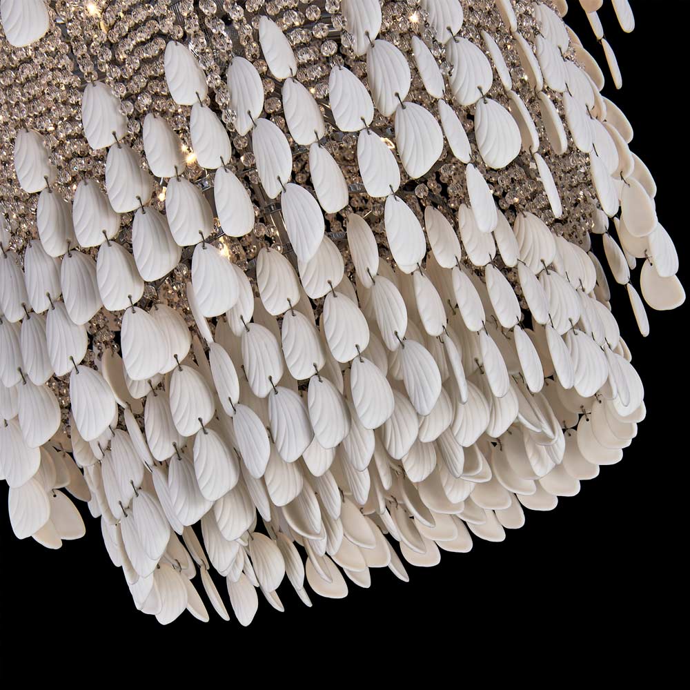 Farfalle Chandelier in Detail.