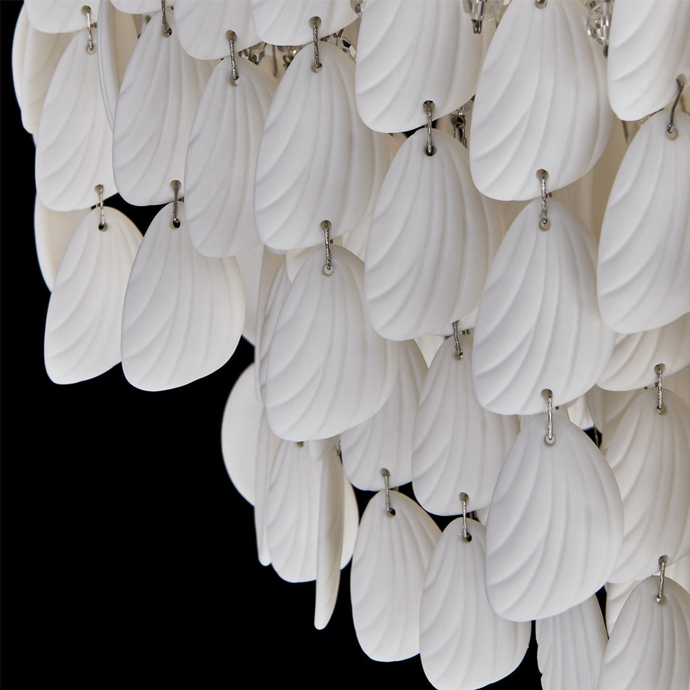 Farfalle Chandelier in Detail.