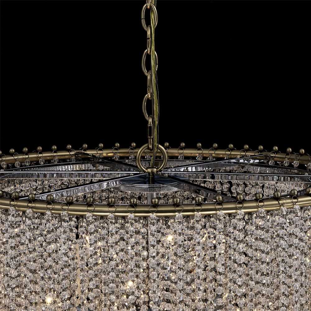 Farfalle Chandelier in Detail.