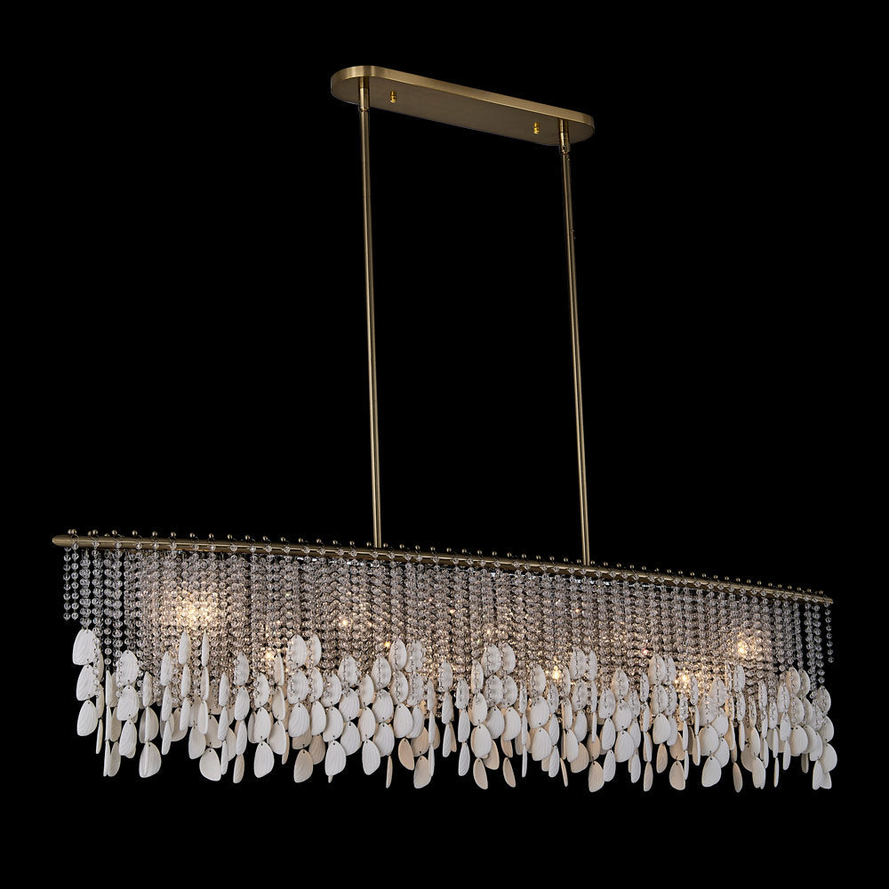 Farfalle Linear Pendant Light in Detail.