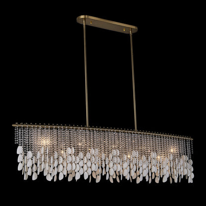 Farfalle Linear Pendant Light in Detail.