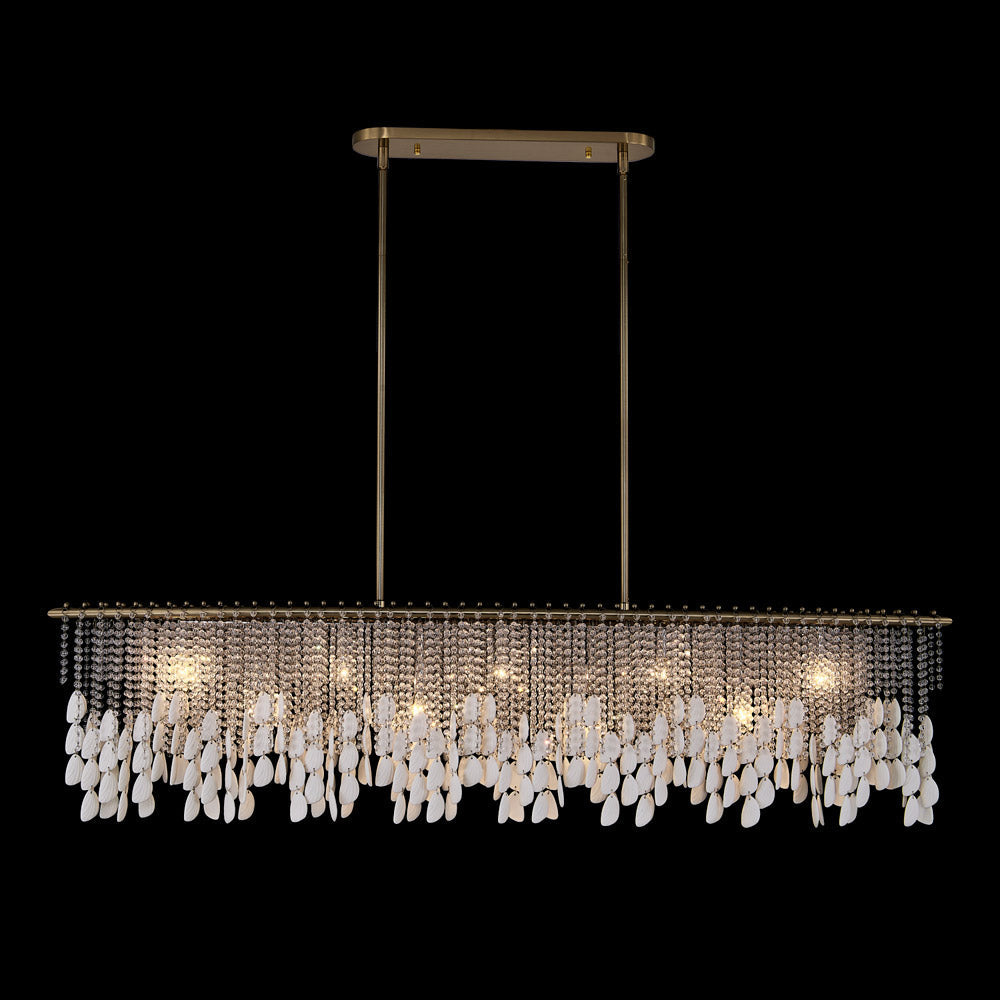 Farfalle Linear Pendant Light in Detail.
