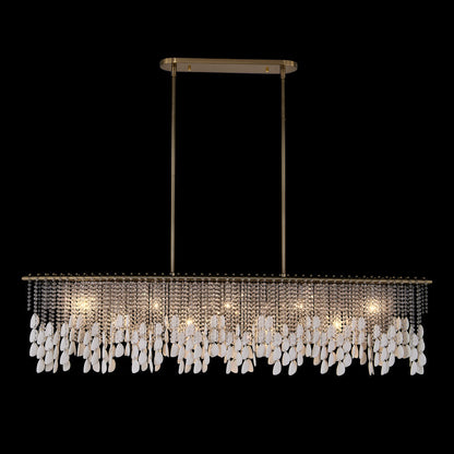Farfalle Linear Pendant Light in Detail.