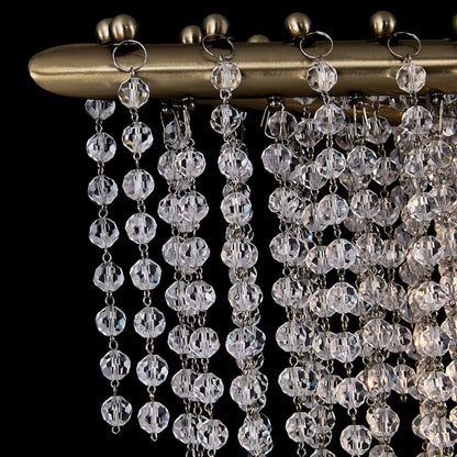 Farfalle Linear Pendant Light in Detail.