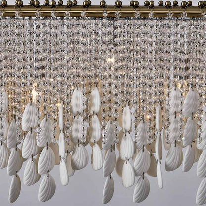Farfalle Linear Pendant Light in Detail.